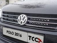 Volkswagen Polo (15–) Решётка радиатора верхняя (лист)