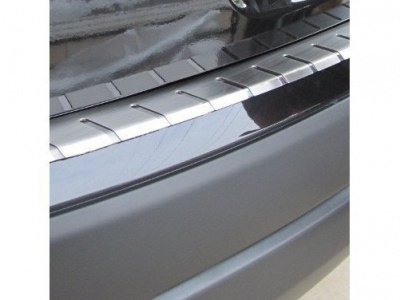 Peugeot 4007 (07-) накладка на задний бампер профилированная с загибом, к-кт 1шт.