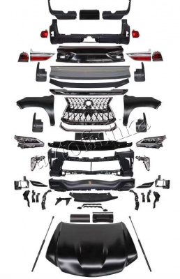 Lexus LX570 (15-) комплект рестайлинга (из 2007-2015 в 2018 )